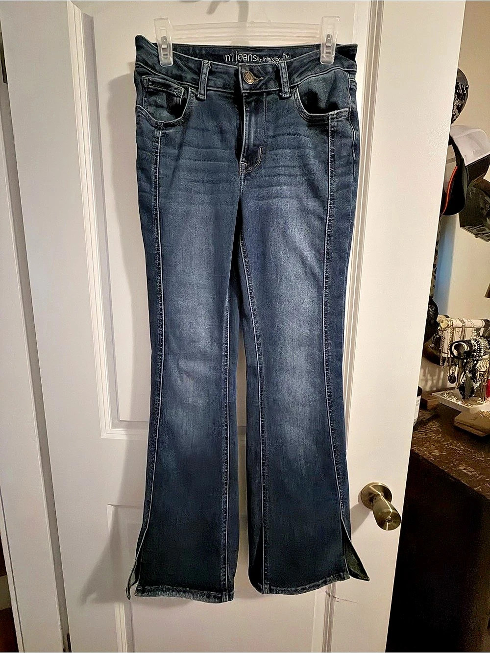 m jeans by maurices high rise Flare Jeans in Blue